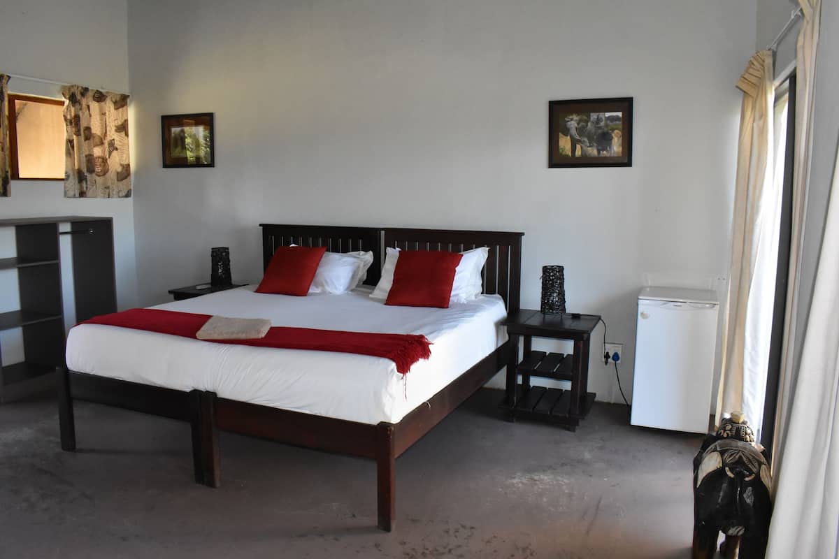 Basic-Doppel- oder -Zweibettzimmer, 1 Schlafzimmer, Bergblick, Erdgeschoss