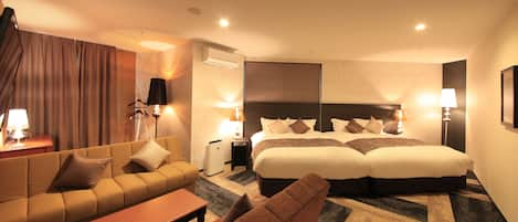 Comfort Twin Room, Non Smoking - Extra Sofa Bed is from 5th adult | Desk, iron/ironing board, free WiFi, bed sheets