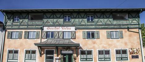 Façade de l’hébergement