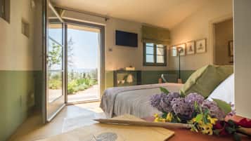 Ropa de cama de alta calidad, edredón, camas con pillow-top y minibar