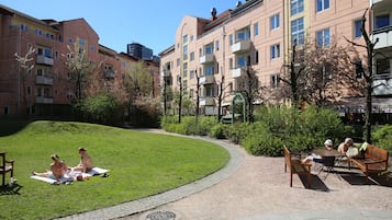 Overnatningsstedets område