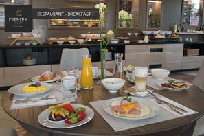 Frokostbuffé er inkludert hver dag