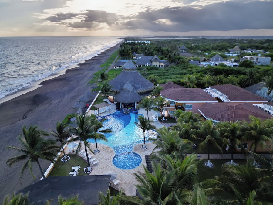 Fassade der Unterkunft