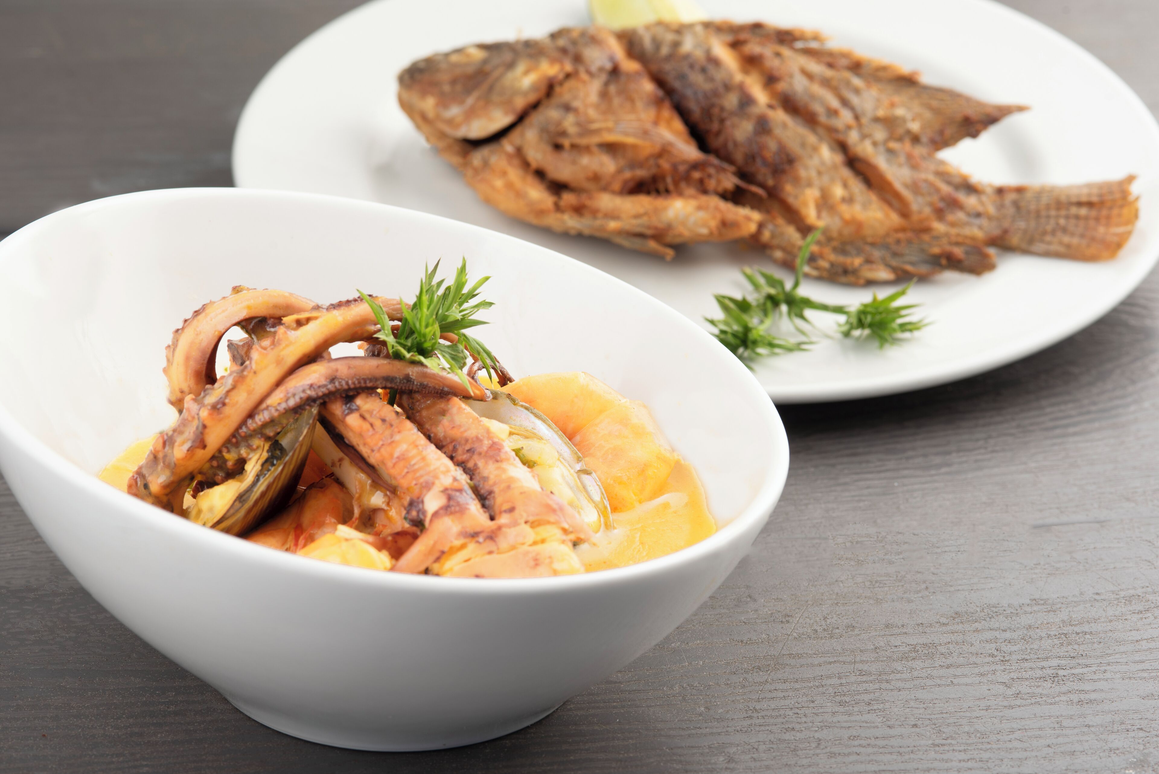 breakfast, lunch, dinner served; local cuisine, beach views