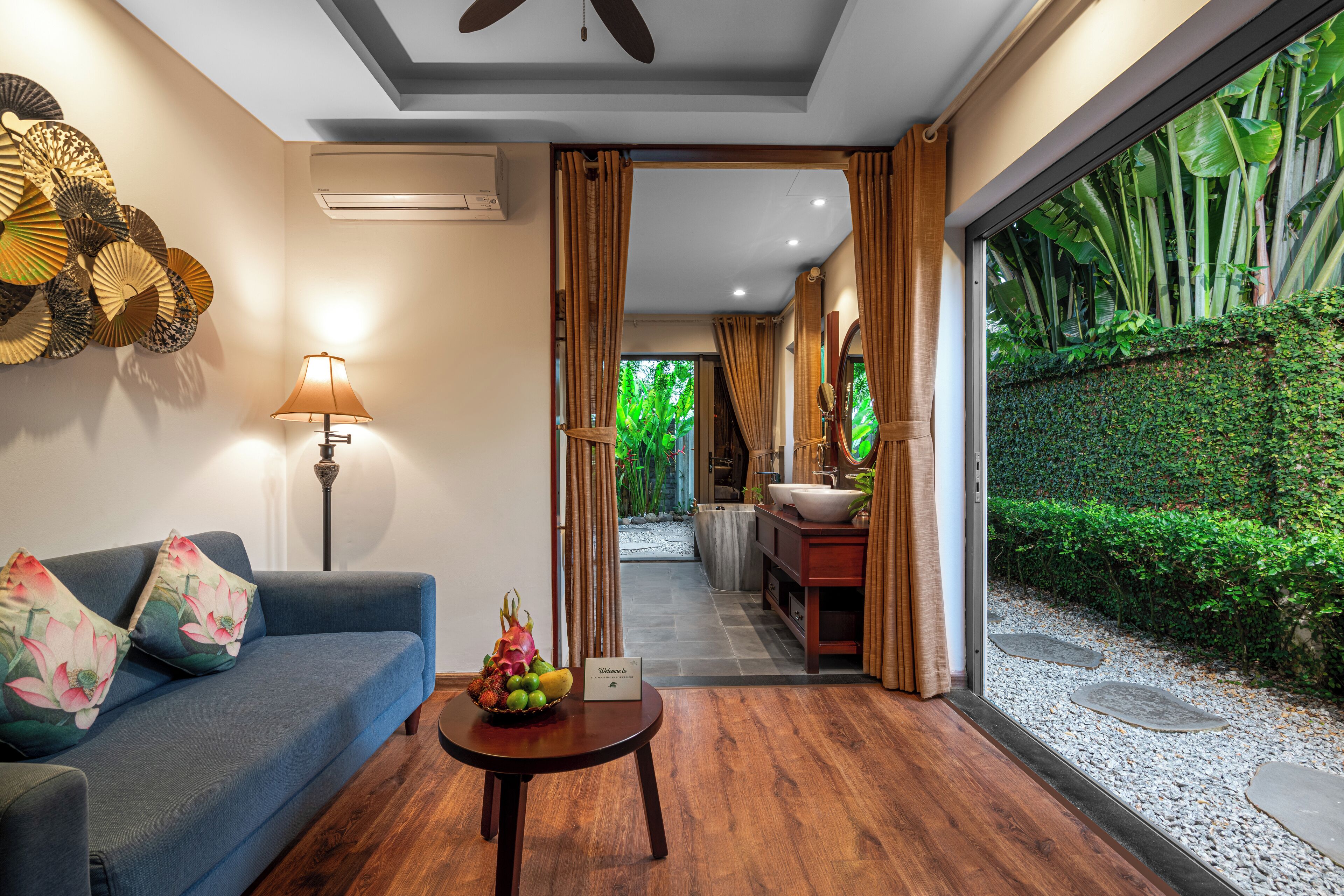 40-inch tv with cable channels, table football, books