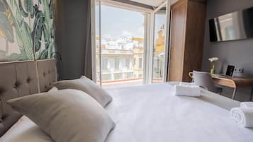 1 habitación y ropa de cama de alta calidad