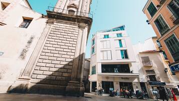 Façade de l’hébergement