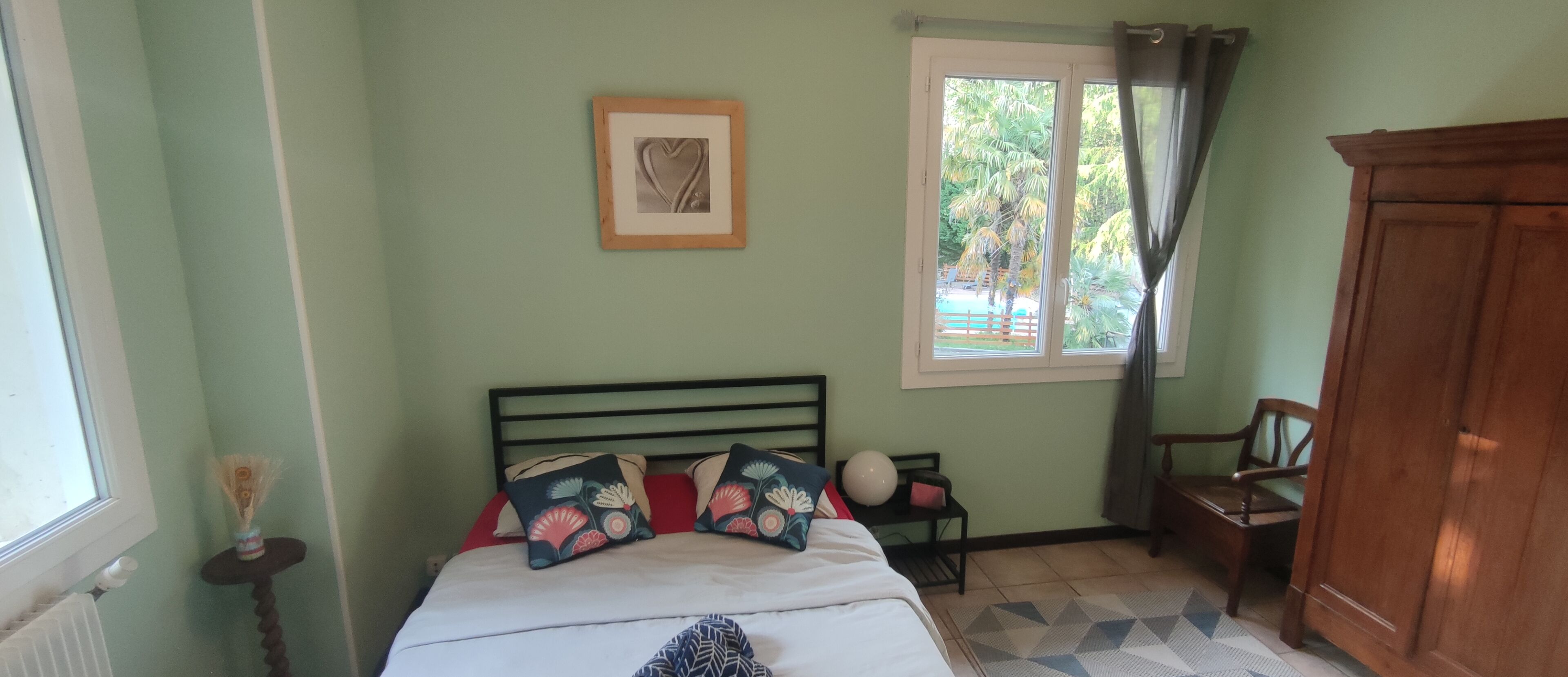 Double Room, 2 Bedrooms (Pélerins) | Premium bedding, memory foam beds, desk, soundproofing