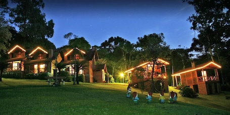 Jardín. Chalets do Vale