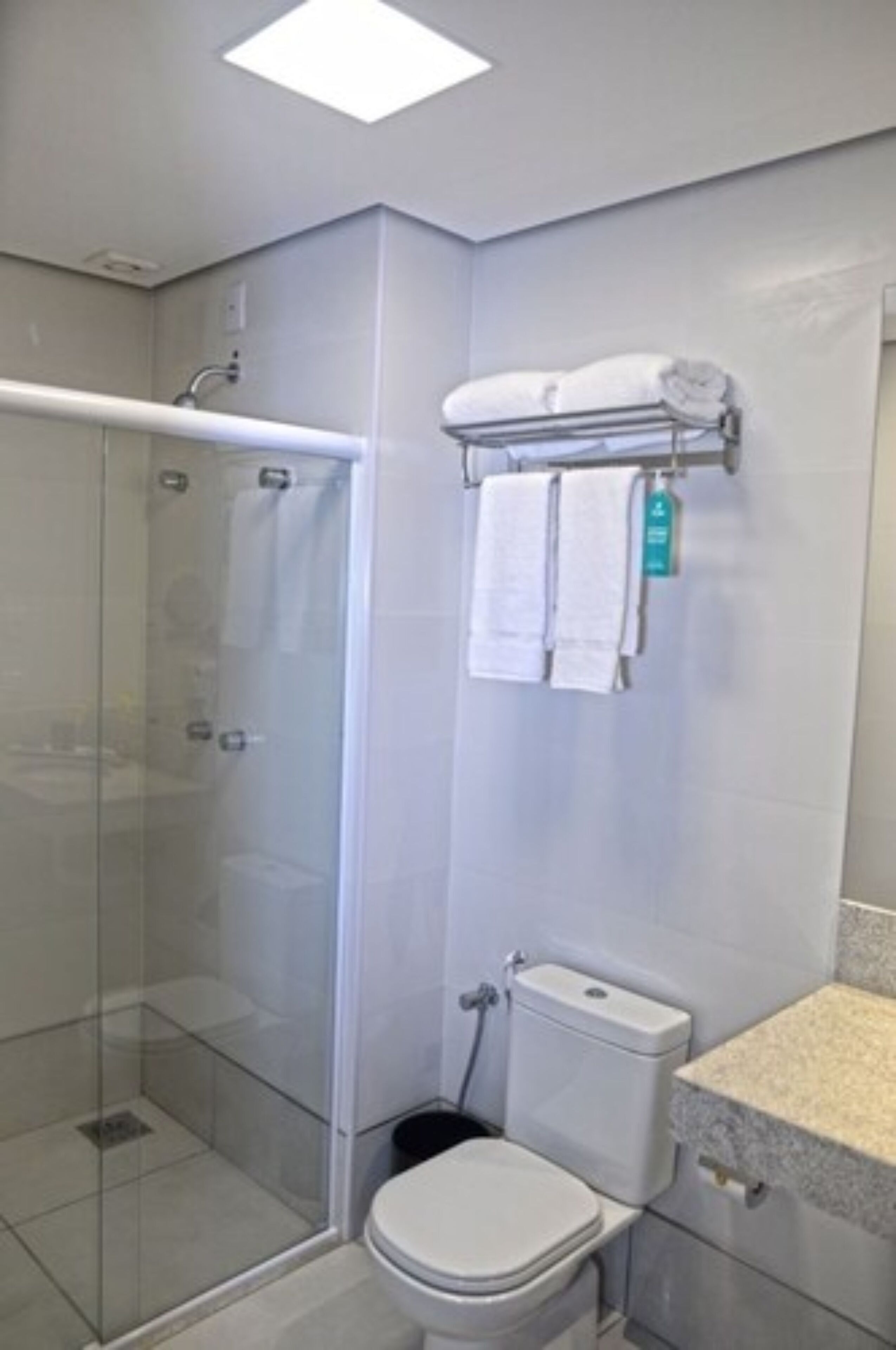 shower, free toiletries, hair dryer, dressing gowns