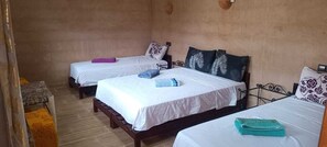 家庭房 | 免费 WiFi、床单