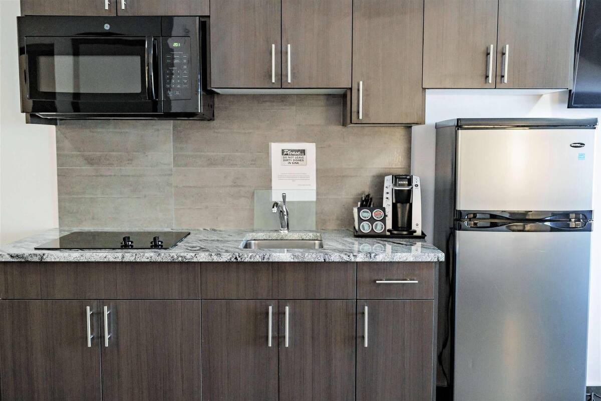 Room, Multiple Beds, Non Smoking, Kitchenette (Extended Stay) | Premium bedding, desk, laptop workspace, soundproofing