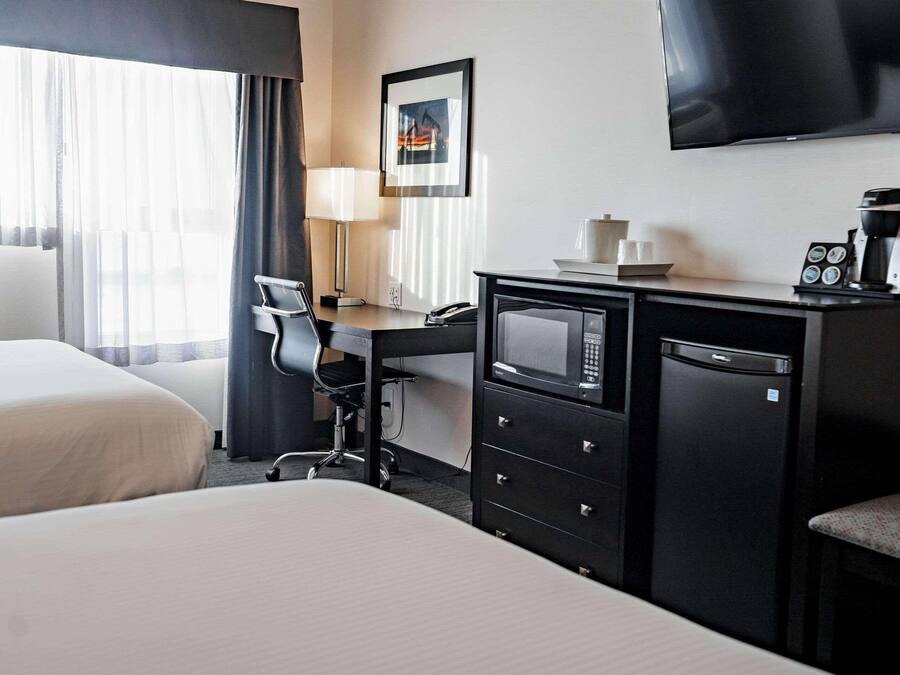 Room, 2 Queen Beds, Non Smoking | Premium bedding, desk, laptop workspace, soundproofing