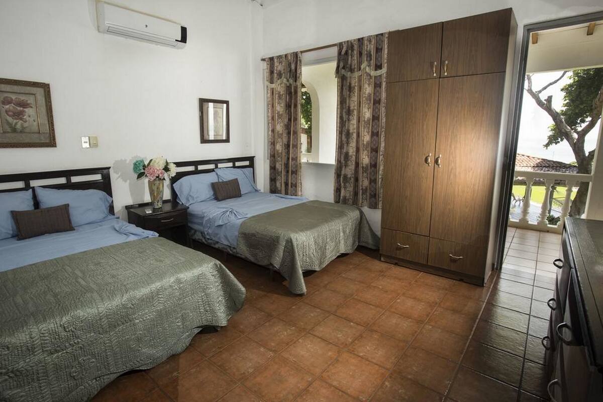 Room, 2 Queen Beds, Ocean View | Premium bedding, in-room safe, desk, iron/ironing board (on request)