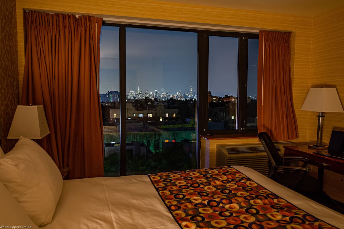 elite room | 1 bedroom, premium bedding, desk, laptop workspace