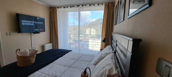 Standard-Apartment, 1 Schlafzimmer, eigenes Bad | Zimmersafe, individuell dekoriert, individuell eingerichtet