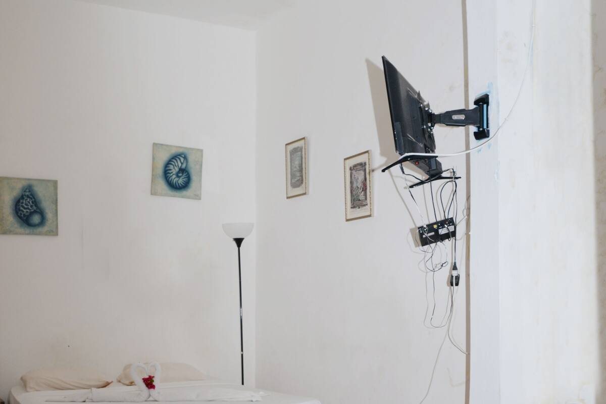 Desk, iron/ironing board, free WiFi
