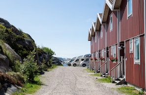 Fassade der Unterkunft
