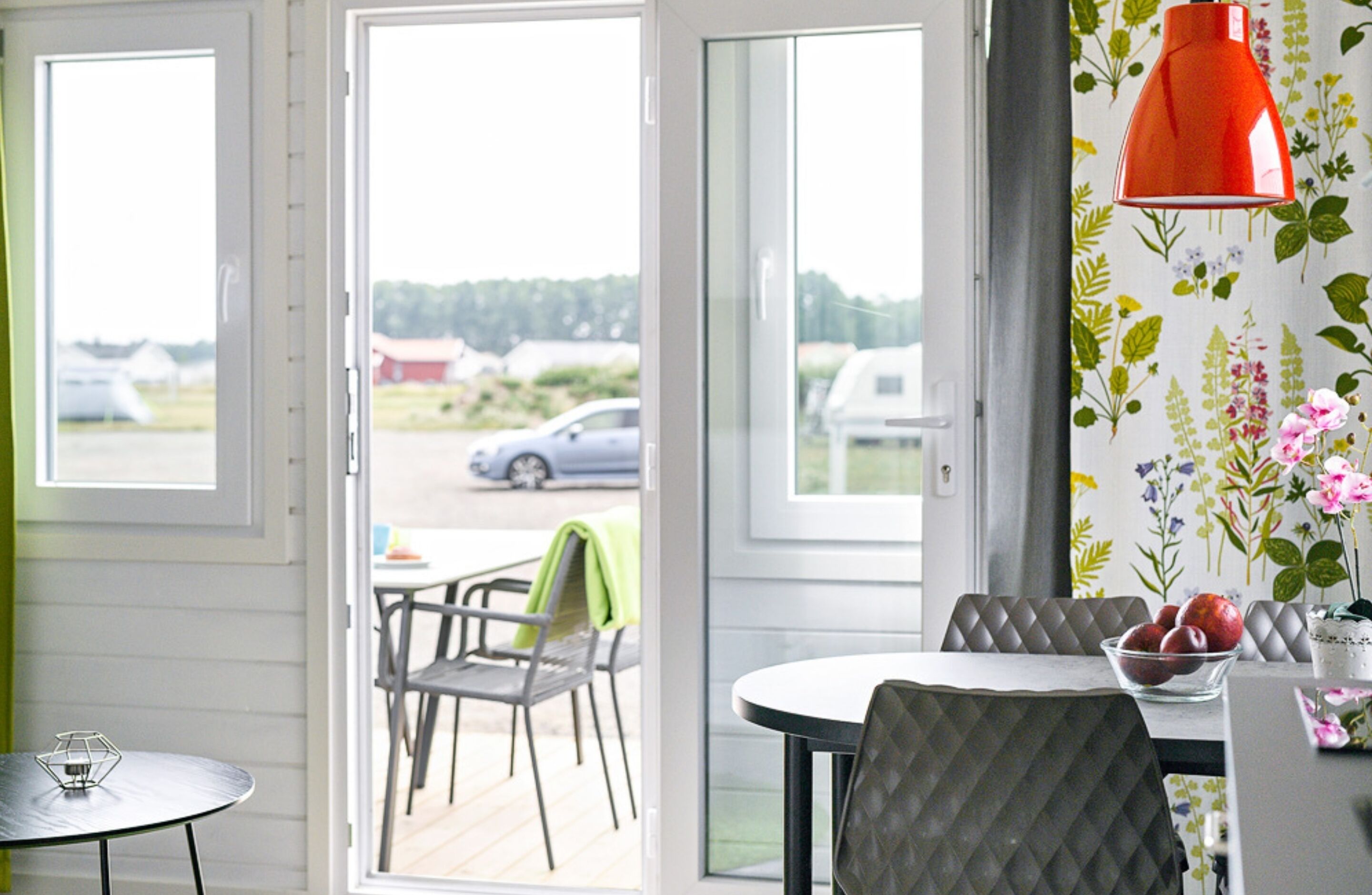 Stuga Comfort - 1 sovrum | Utsikt mot trädgården