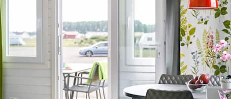 Chalet rustique Confort, 1 chambre | Vue sur le jardin