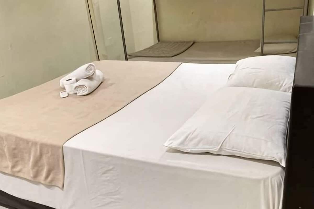 Iron/ironing board (on request), WiFi (free), bed sheets