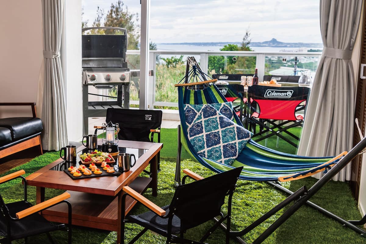 Private Terrace Villa, Non Smoking | Balcony view