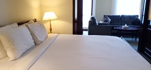 Premier-Studio, 1 Schlafzimmer | Hochwertige Bettwaren, Zimmersafe, schallisolierte Zimmer