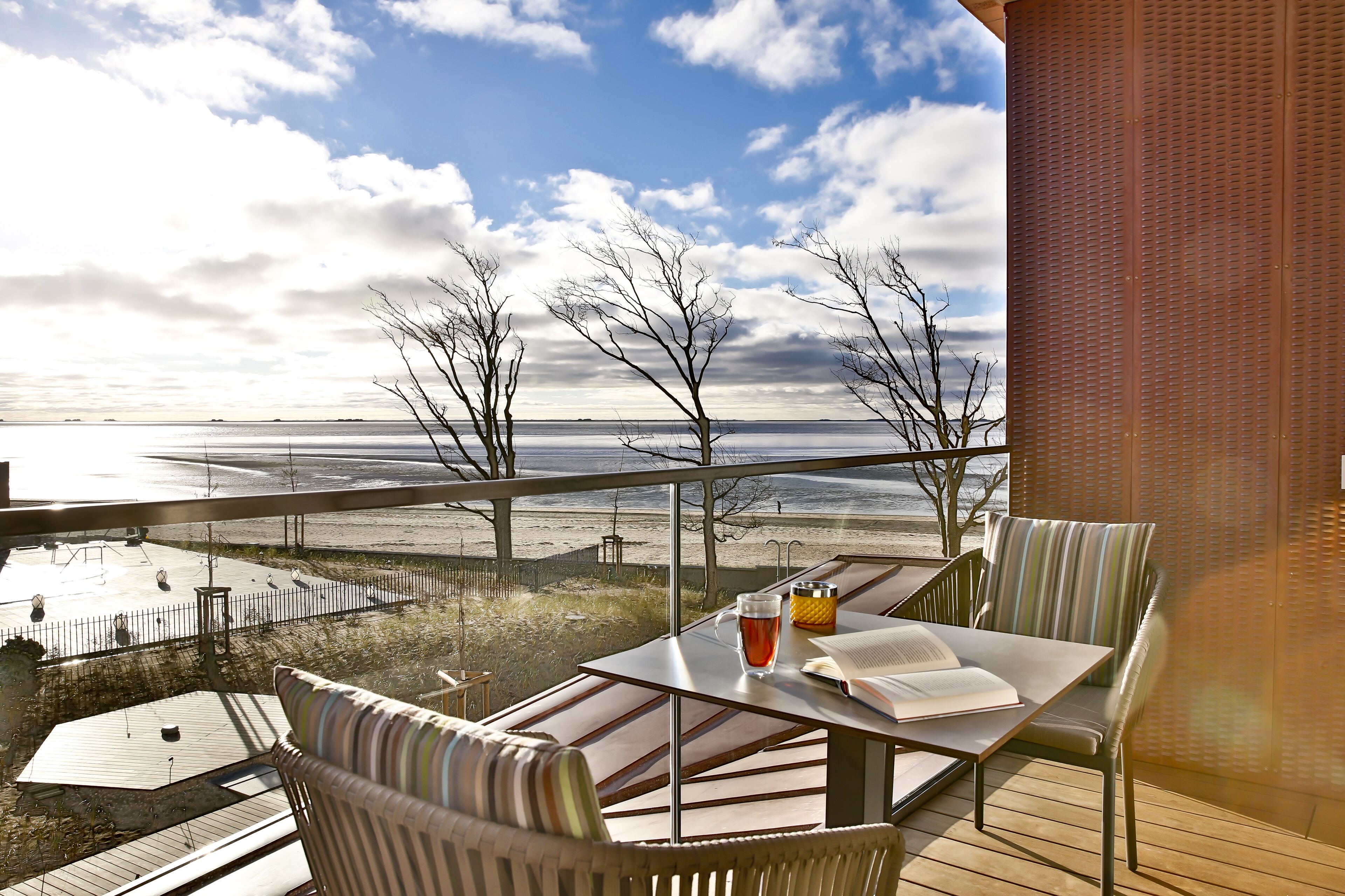 Chambre Double Confort, vue mer | Balcon