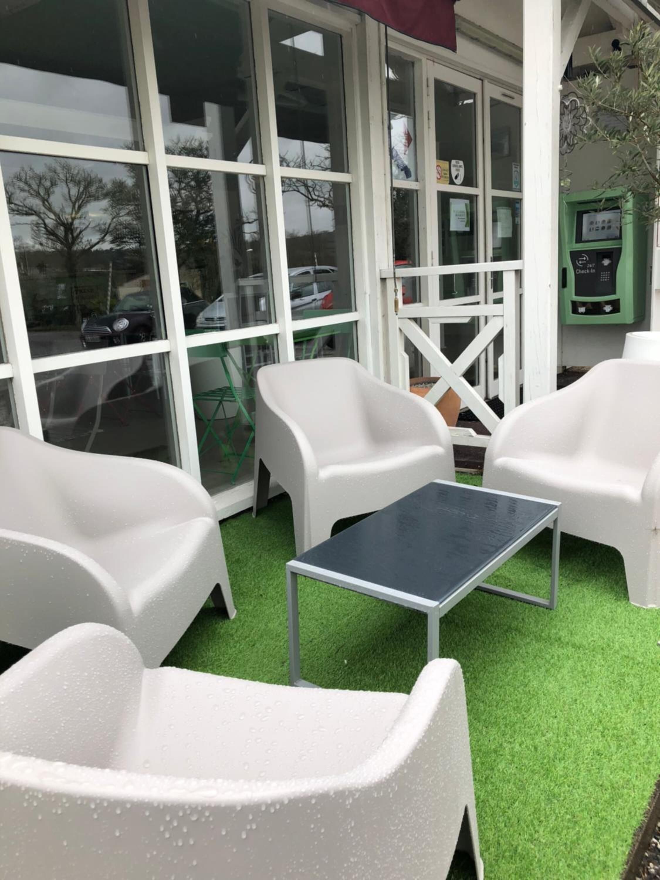 Enceinte de l’hébergement