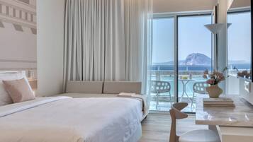 Superior Room, 1 Queen Bed with Sofa bed, Balcony, Sea View | View from room