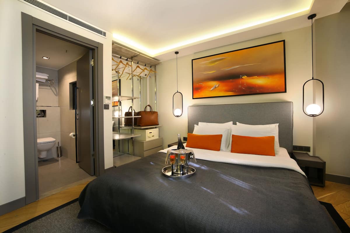 Standaard tweepersoonskamer | 1 slaapkamer, lakens van Egyptisch katoen, luxe beddengoed