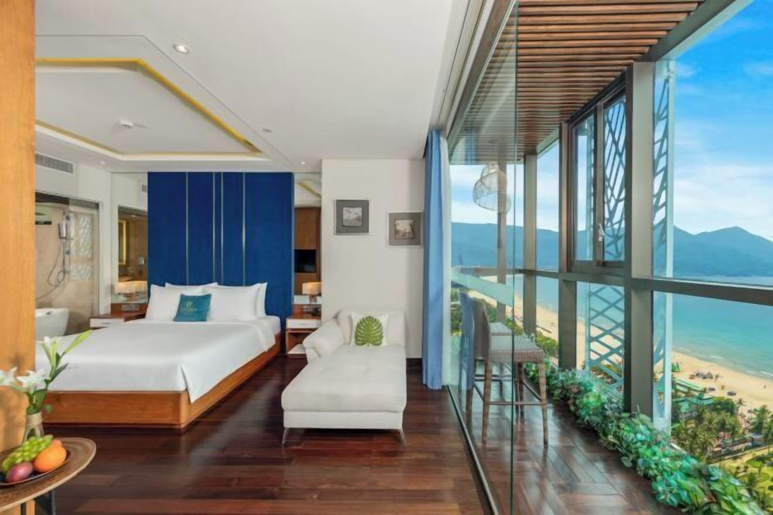 Premium bedding, memory-foam beds, minibar, in-room safe