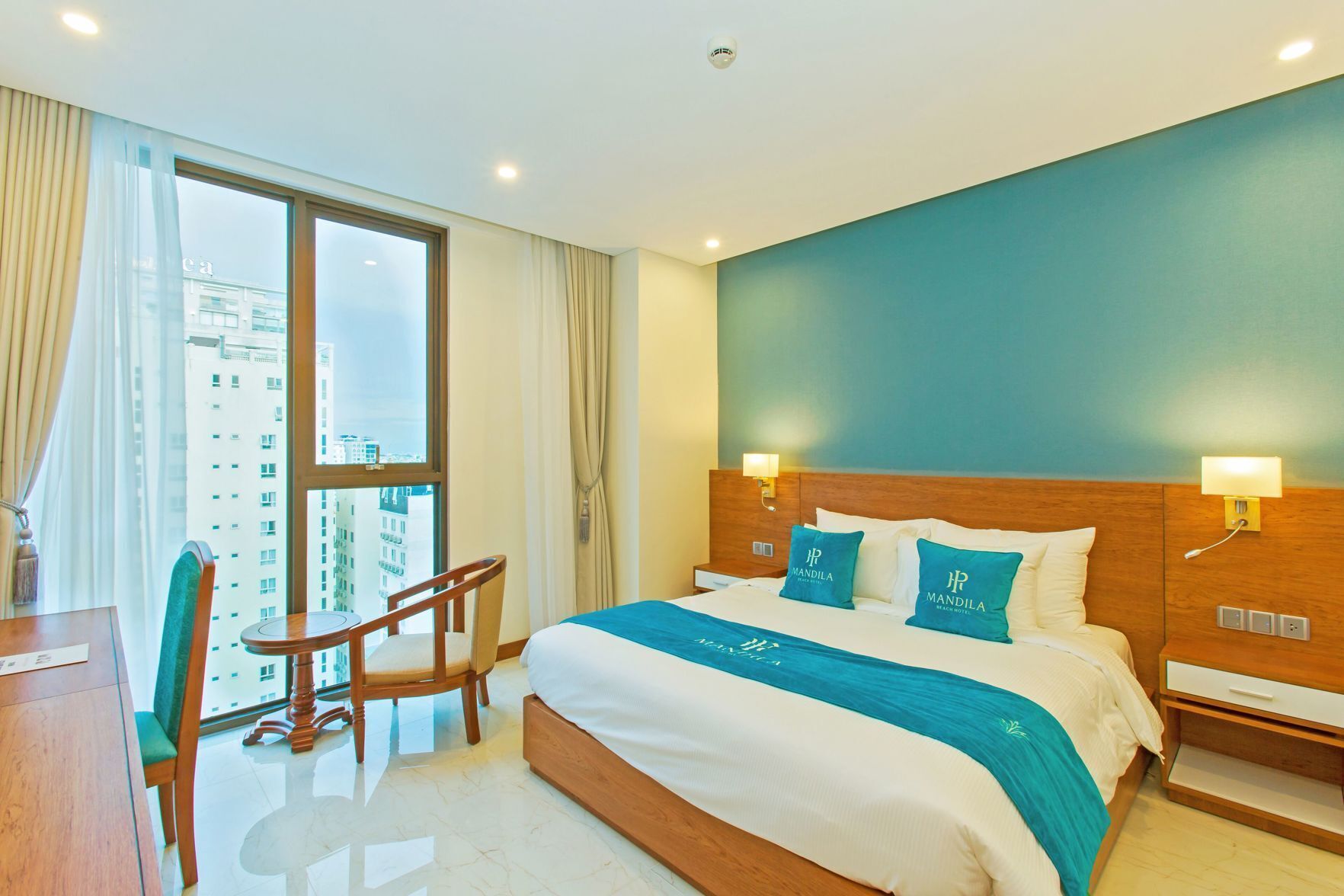 Premium bedding, memory-foam beds, minibar, in-room safe