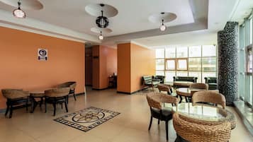 Sala de estar en el lobby