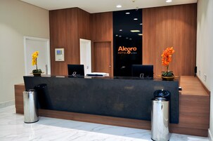 Quiosque de check-in/check-out