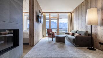 Suite (Wow) | Wohnbereich | Flachbildfernseher, Tablet-PC