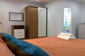 Standardværelse | Skrivebord, mørklægningsgardiner, gratis Wi-Fi