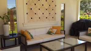 Villa, 6 Bedrooms | Terrace/patio - Sosua villa tropical retreat with ocean views (Sosúa)