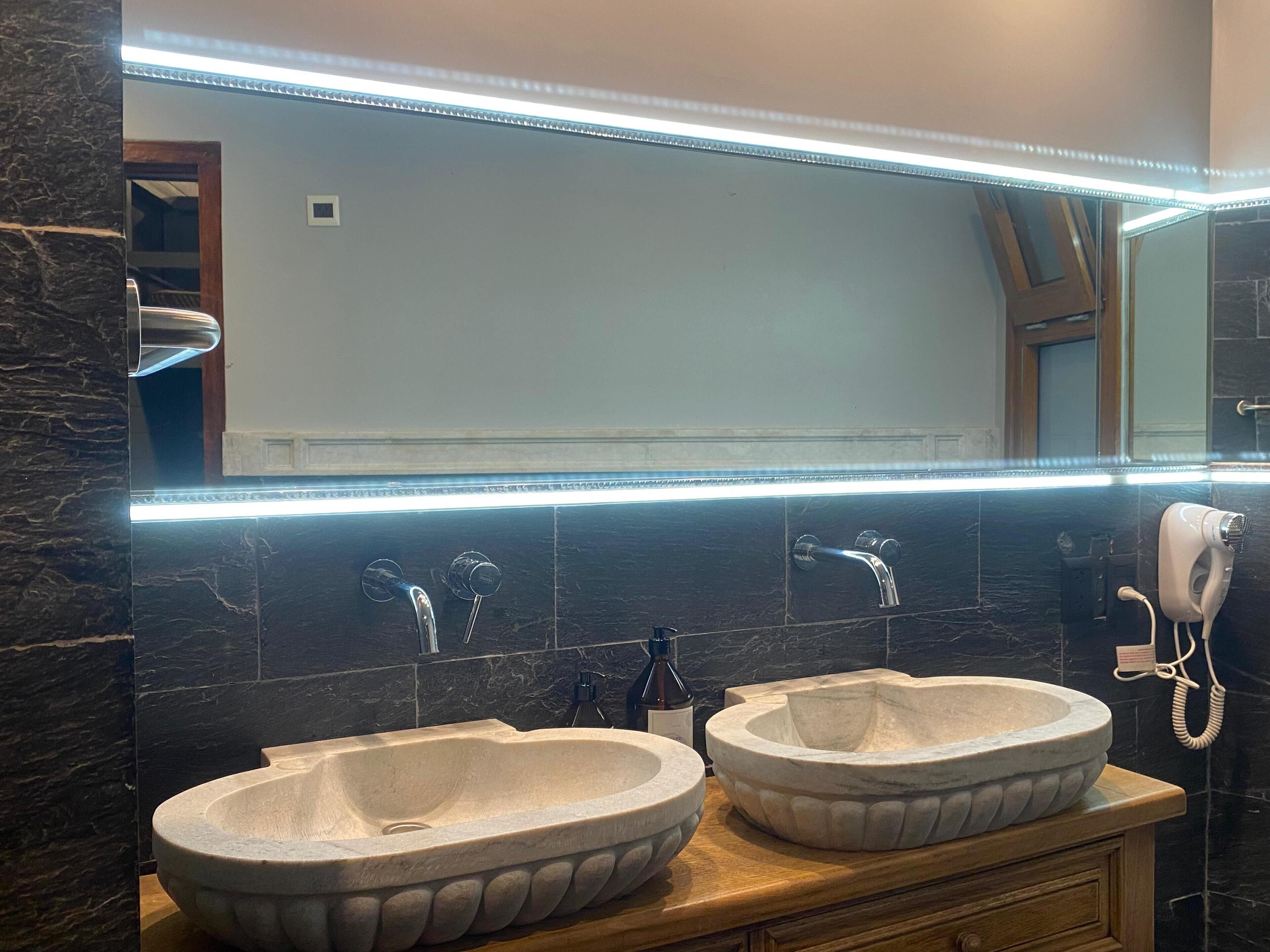 executive quadruple room, multiple beds, garden view | bathroom | shower, free toiletries, hair dryer, towels