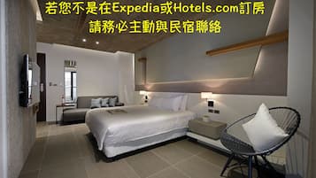 Kamar Double Deluks, 1 Tempat Tidur Queen, bathtub | Resepsionis
