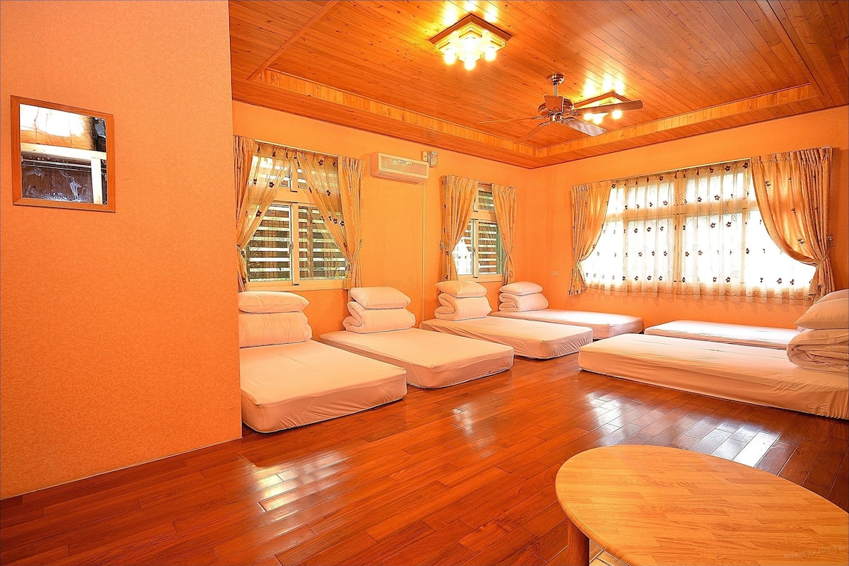 Family Room | Desk, blackout drapes, soundproofing, WiFi (free)