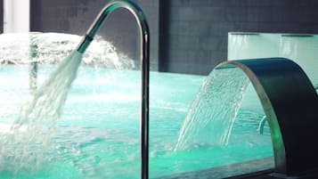 Behandlungsräume für Paare, Sauna, Whirlpool, Dampfbad