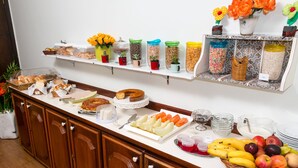 Kontinental frokost er inkludert hver dag
