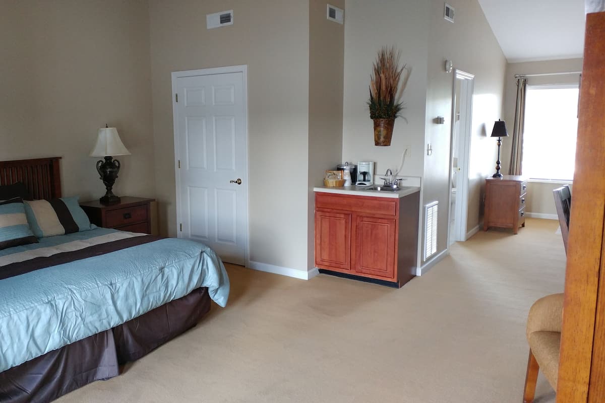 Deluxe Room, 1 King Bed, Non Smoking, Patio | Iron/ironing board, cribs (surcharge), rollaway beds (surcharge)
