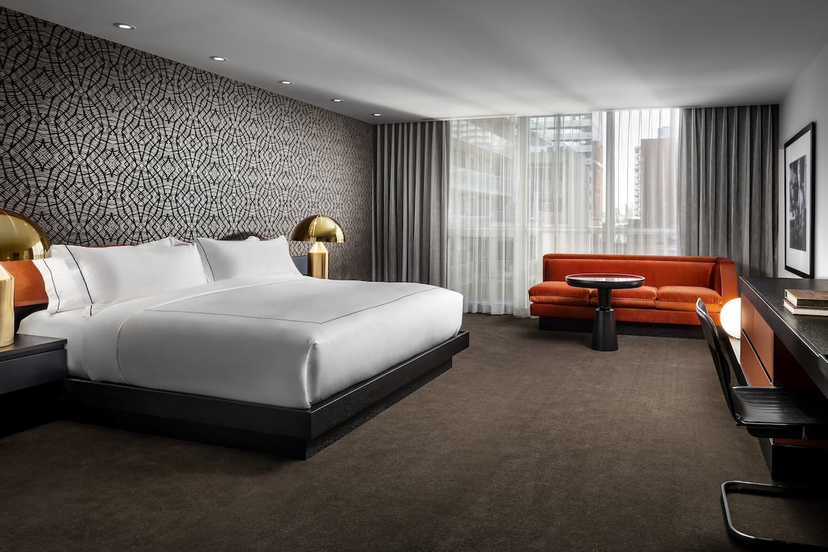Chambre, 1 trÚs grand lit (View, Urban) | Literie de qualité, couette en duvet, minibar, coffre-fort