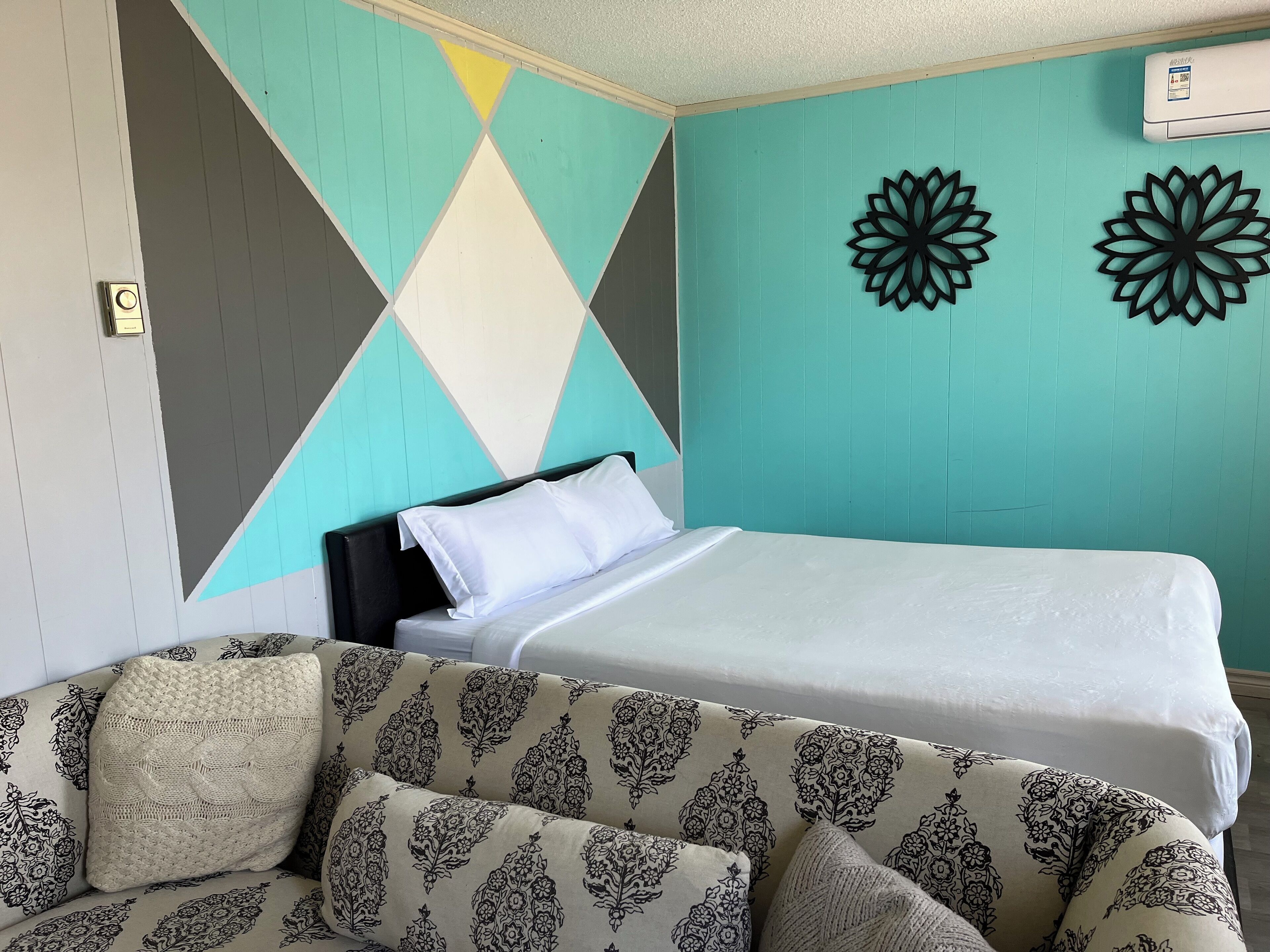 Departamento familiar, 2 camas Queen size | Escritorio, wifi gratis y ropa de cama 