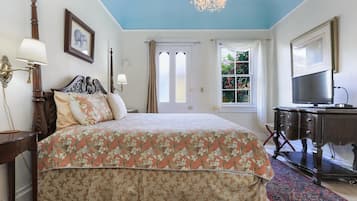 Individually decorated, individually furnished, iron/ironing board