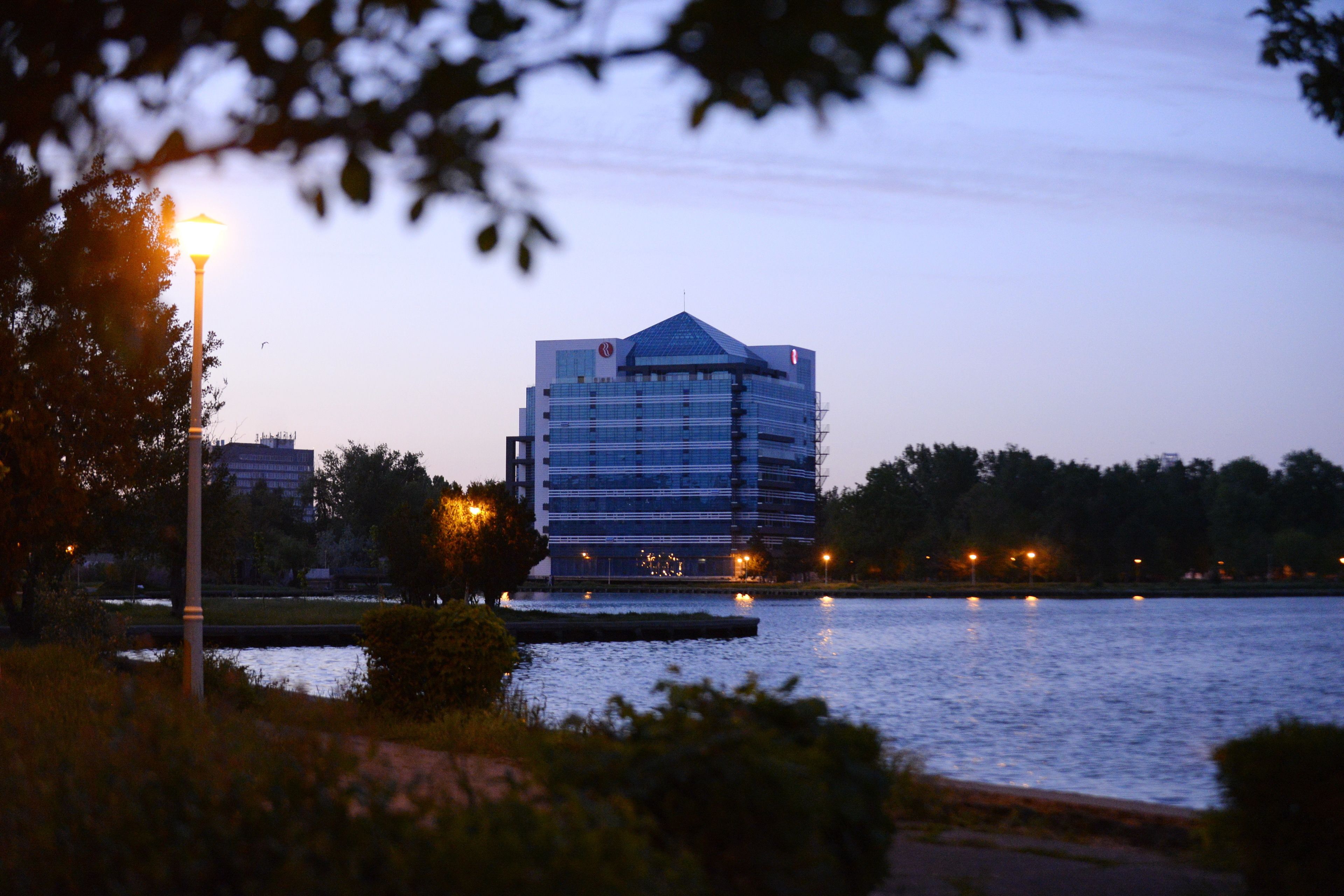 front of property – evening/night