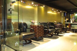 Lobby sitting area