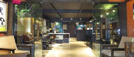 Entrada de la propiedad